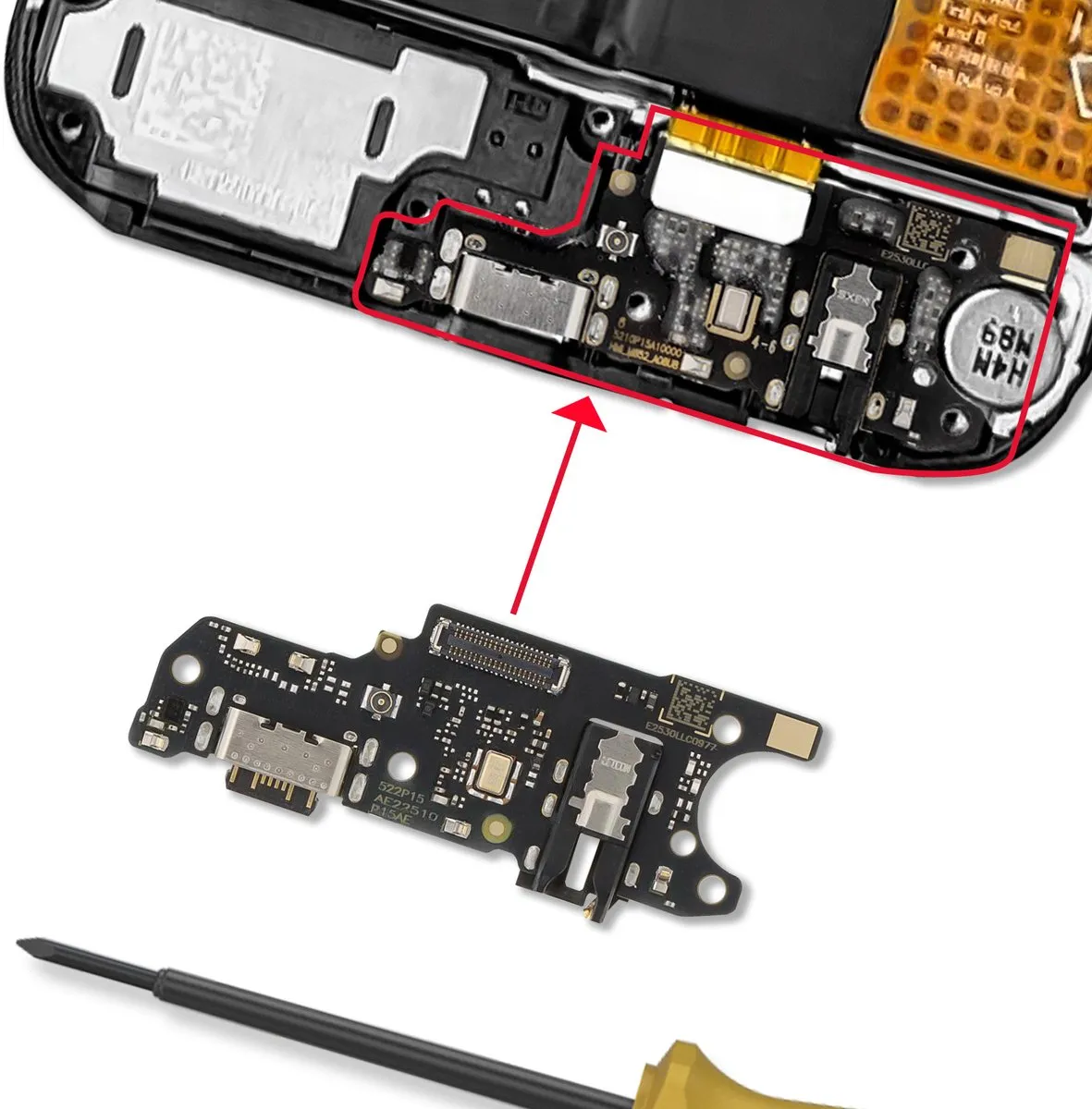 Xiaomi Laadconnector Redmi 15C/Poco C85 - Zwart