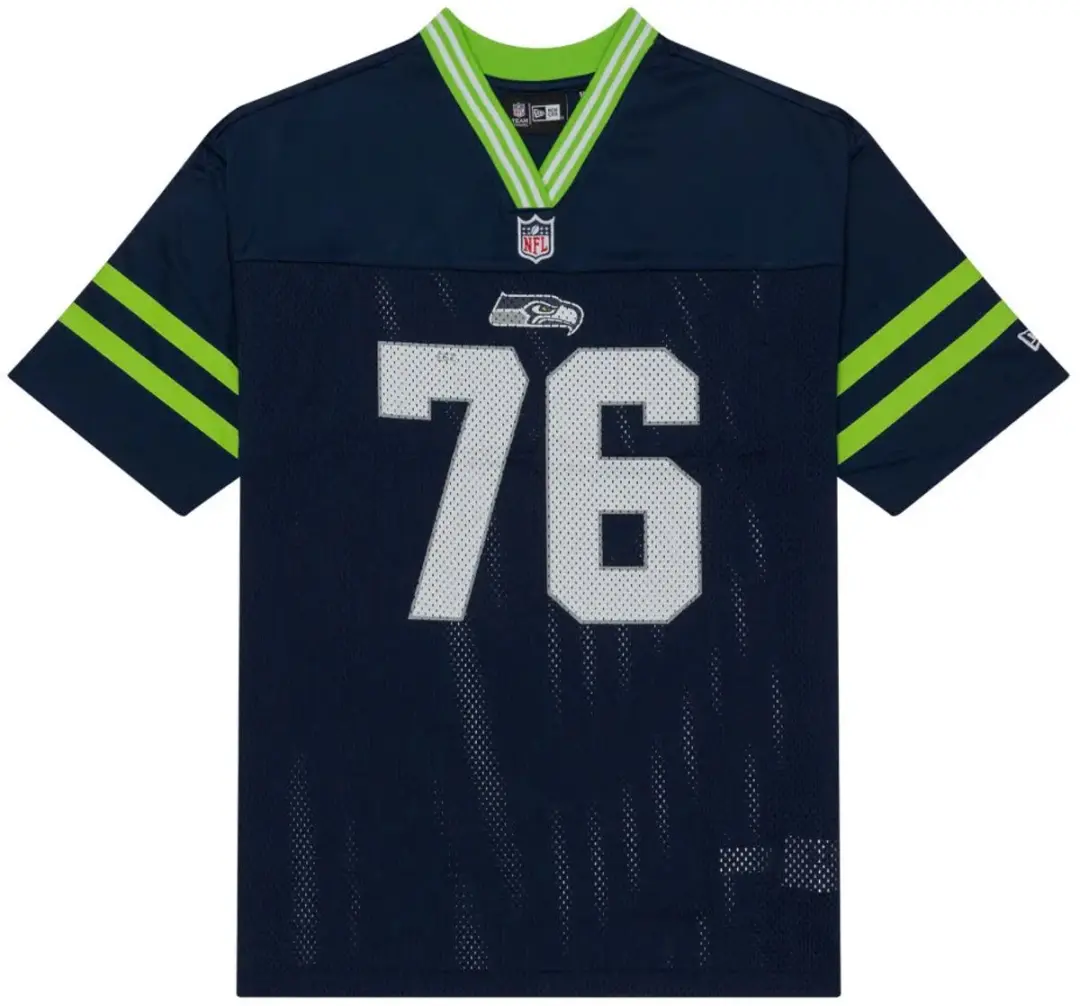 New Era Jersey Seahawks NFL - Obsidiaanblauw