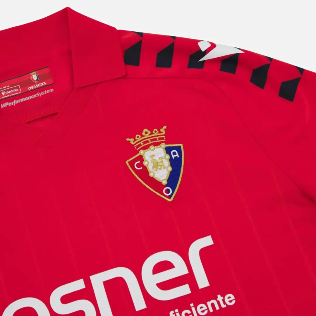 Macron Thuis Shirt Osasuna 2025/26 - L - Rood