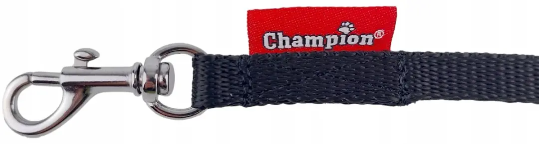 Champion Hondenlijn Zwart 120cm