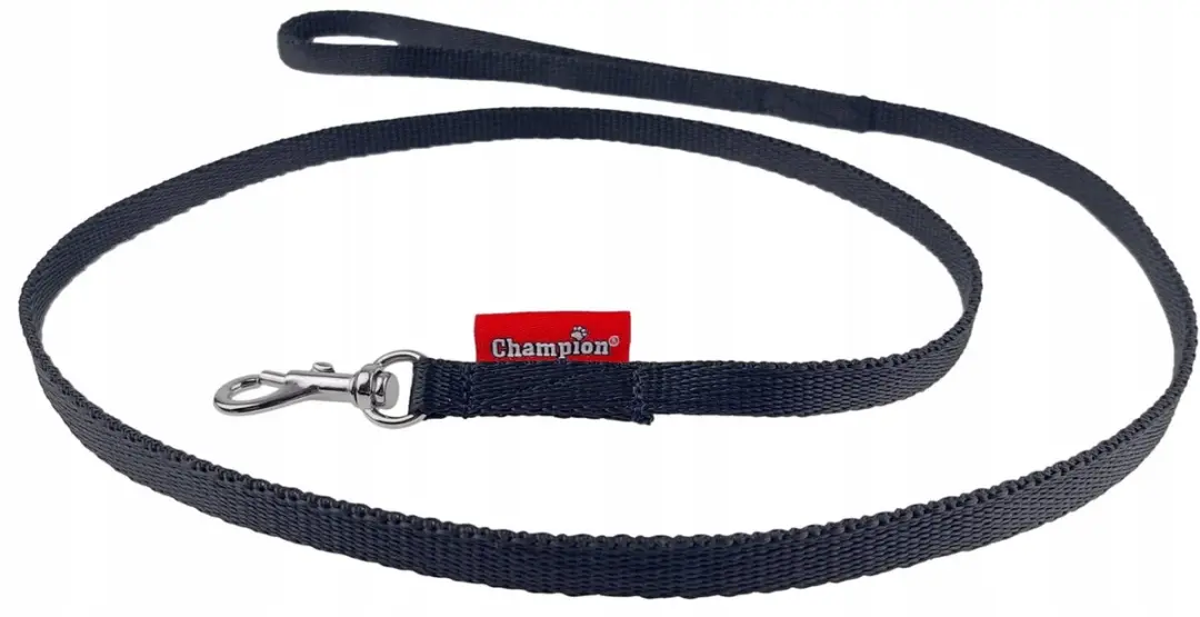 Champion Hondenlijn Zwart 120cm
