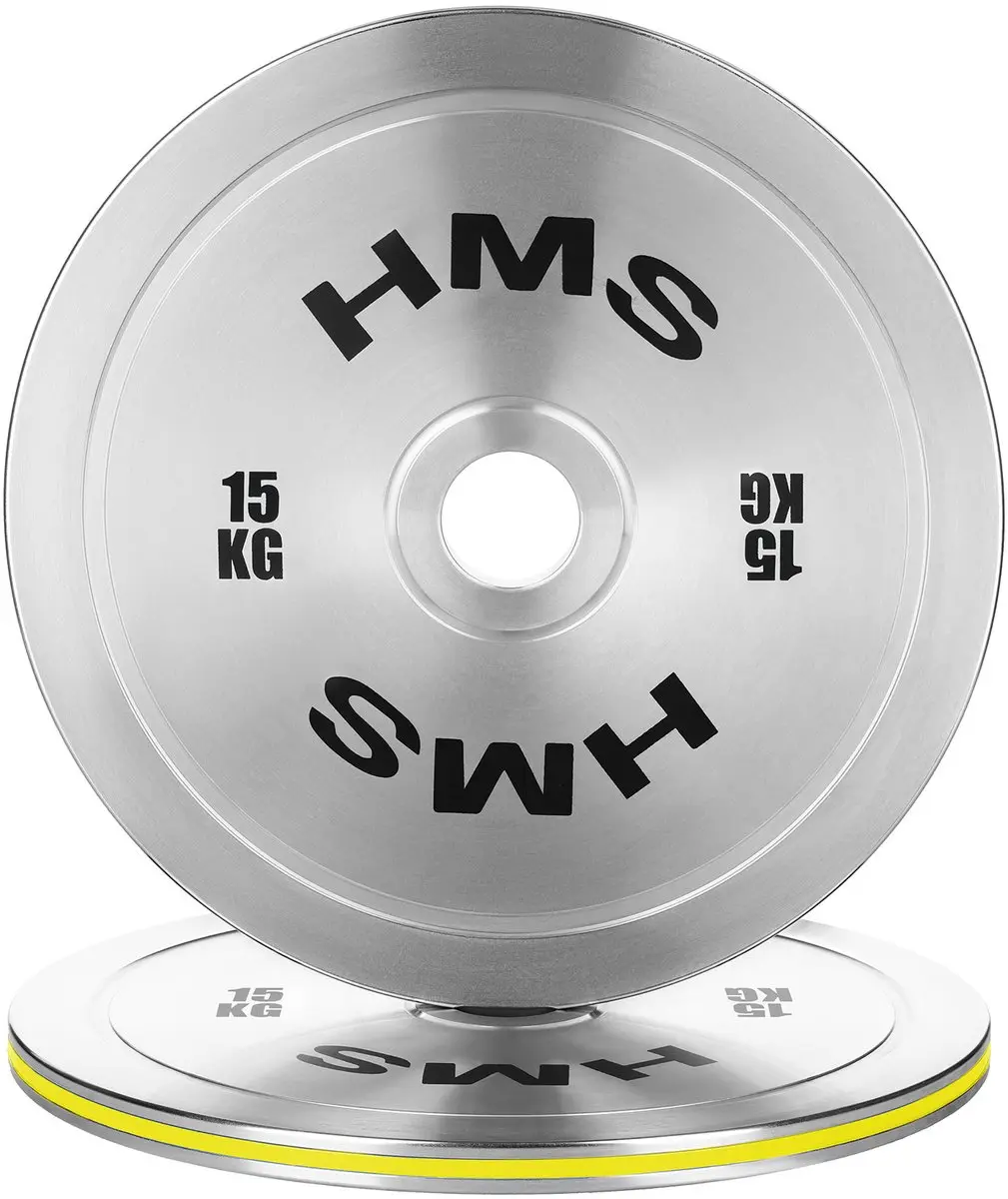 HMS TOS Olympische Gewichtplaat 15 kg - Stalen Schijf