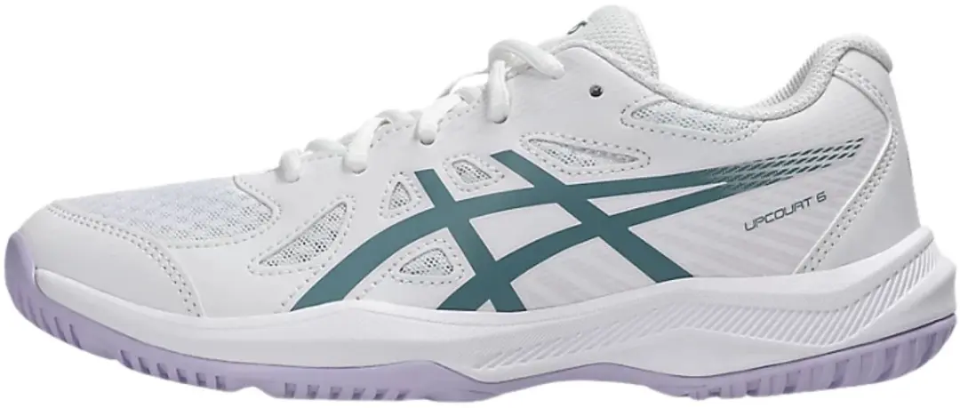 ASICS Upcourt 6 GS Indoorschoenen 30.5 - Wit - afbeelding 5 van 5