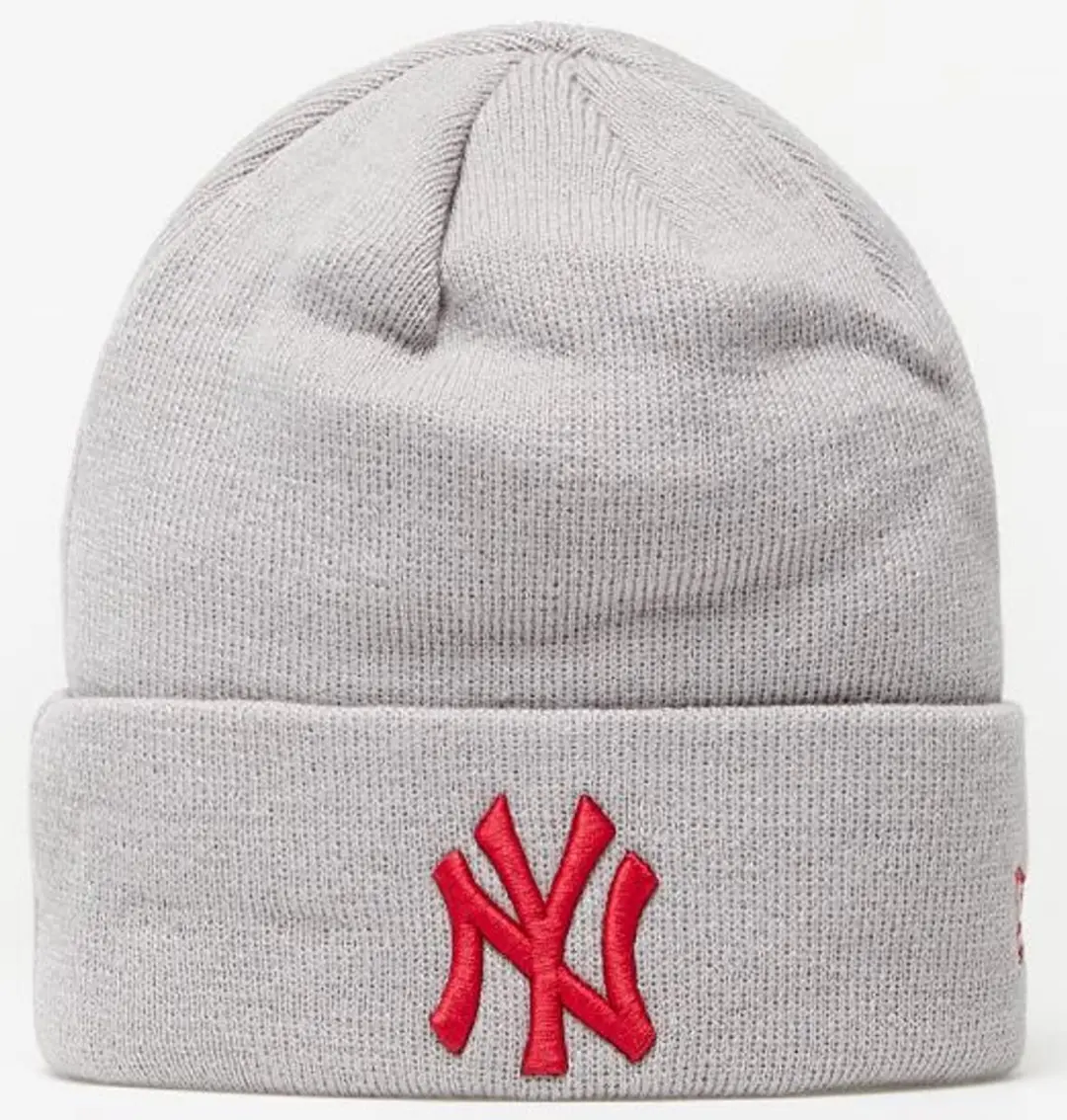New Era League Essential Cuff Knit New York Yankees - Grijs/Rood - afbeelding 6 van 6