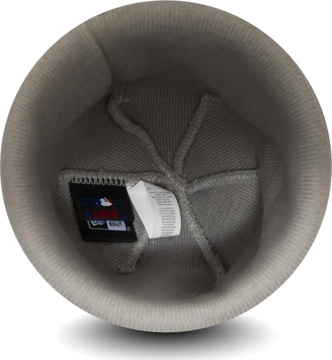New Era League Essential Cuff Knit New York Yankees - Grijs/Rood