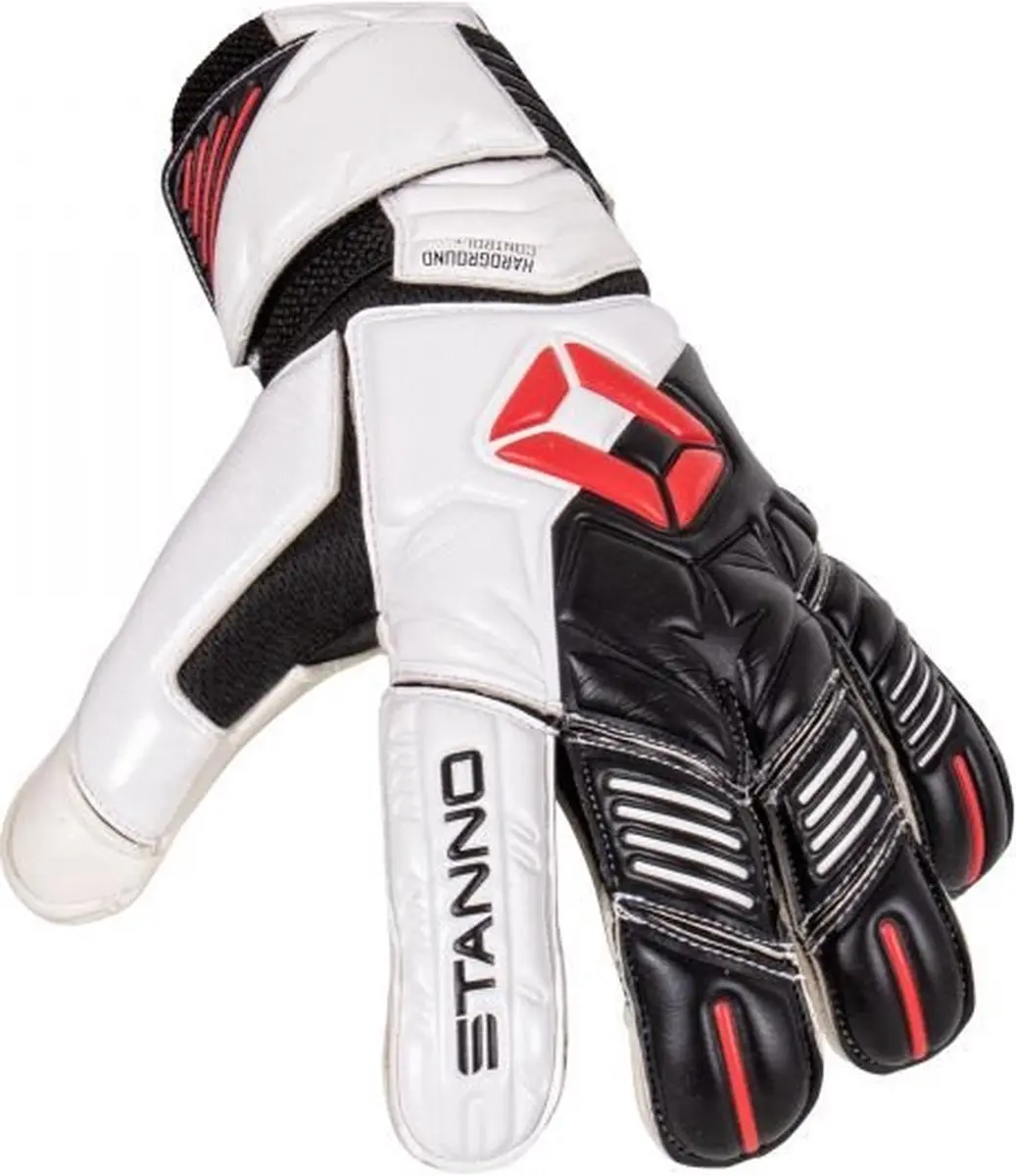 Stanno Hardground RFH IV Keeperhandschoenen - Maat 7.5 Wit