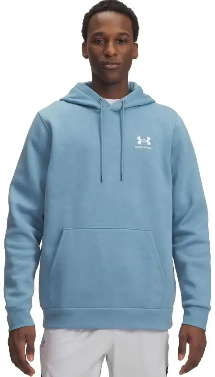 Under Armour Icon Hoodie Fleece Heren - Blue Smoke L - afbeelding 6 van 6