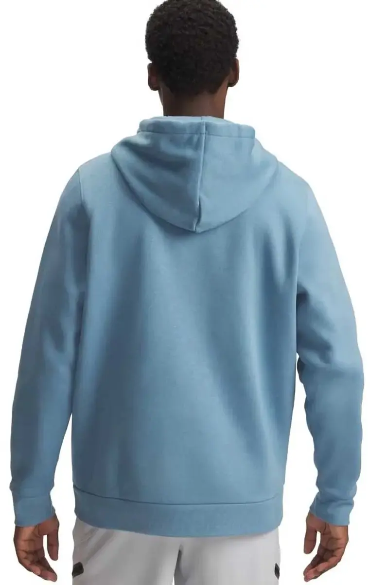 Under Armour Icon Hoodie Fleece Heren - Blue Smoke L