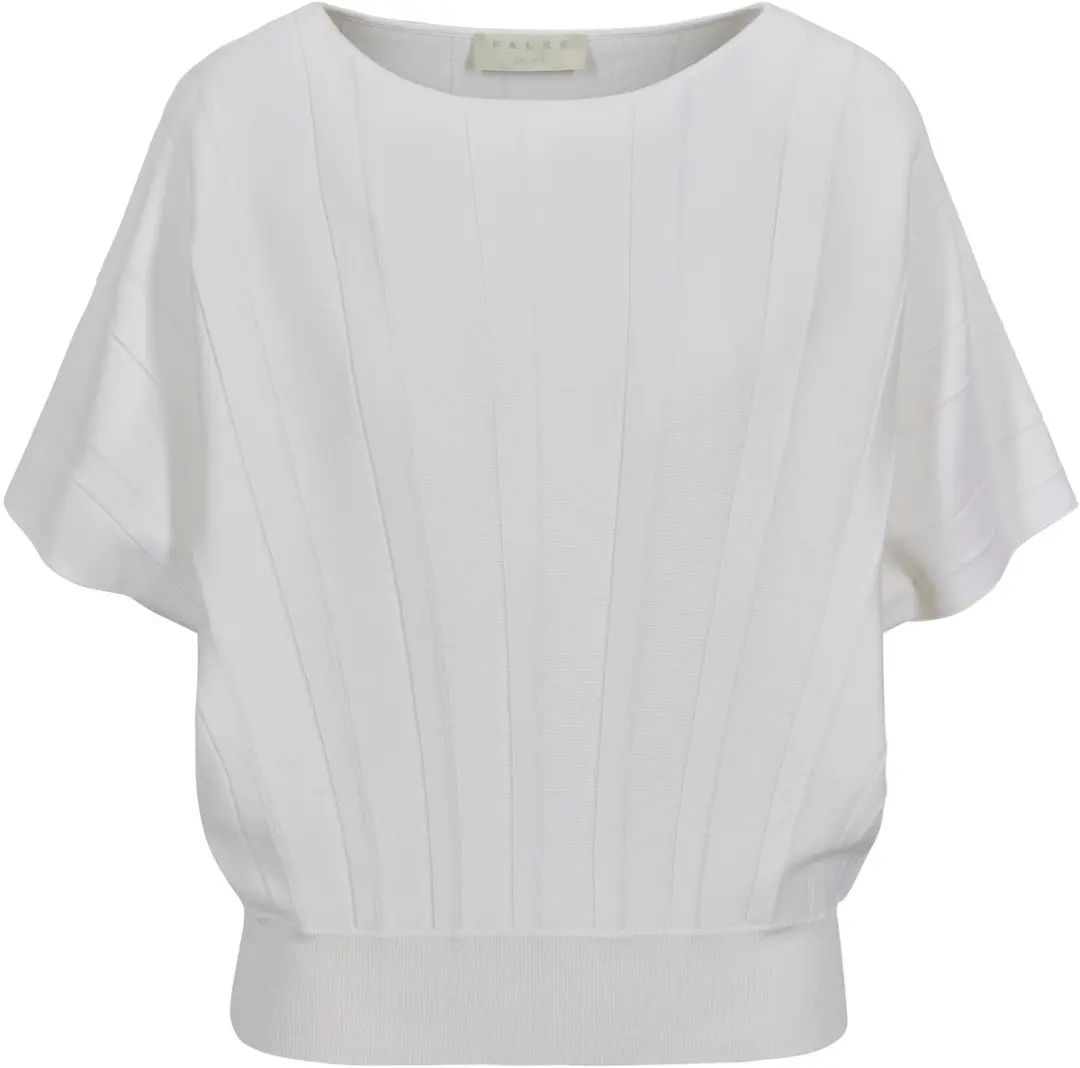 Falke Selection Plissee Cropped Top - XL/XXL - Wit - afbeelding 6 van 6