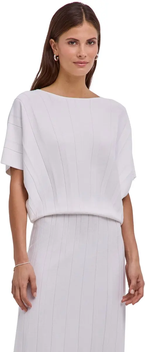 Falke Selection Plissee Cropped Top