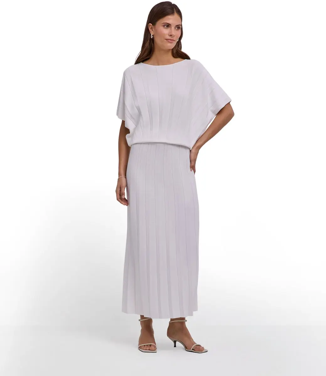 Falke Selection Plissee Cropped Top - XL/XXL - Wit