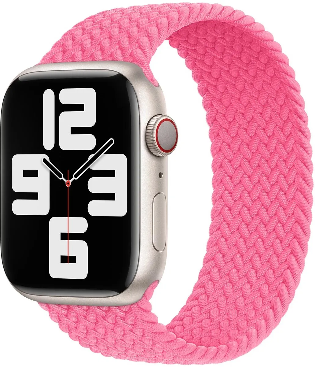 Apple Gevlochten Solobandje Flamingo