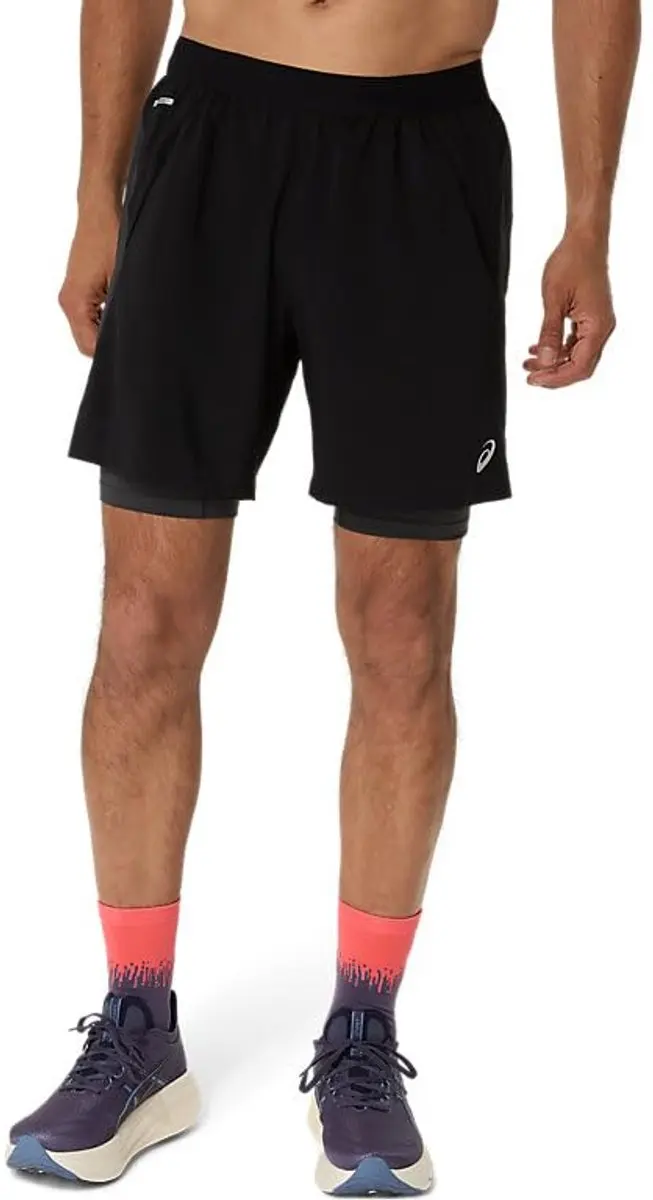 ASICS Road 2N1 7in Short