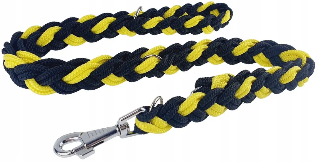 Champion Verstelbare Hondenlijn 2.5m - Zwart/Geel