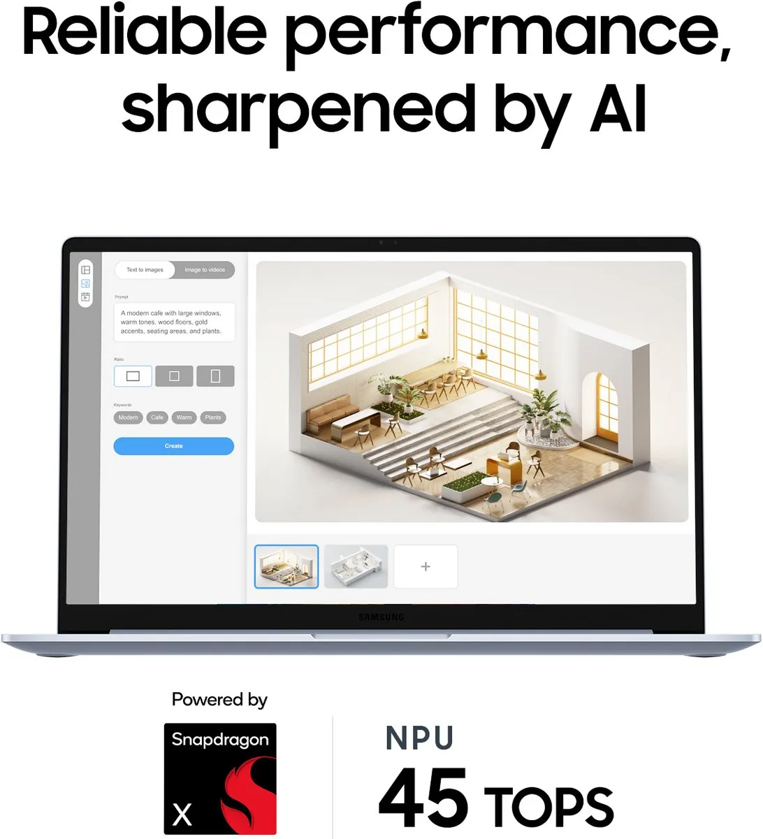 Samsung Galaxy Book4 Edge - Copilot+ Laptop - 15.6 inch