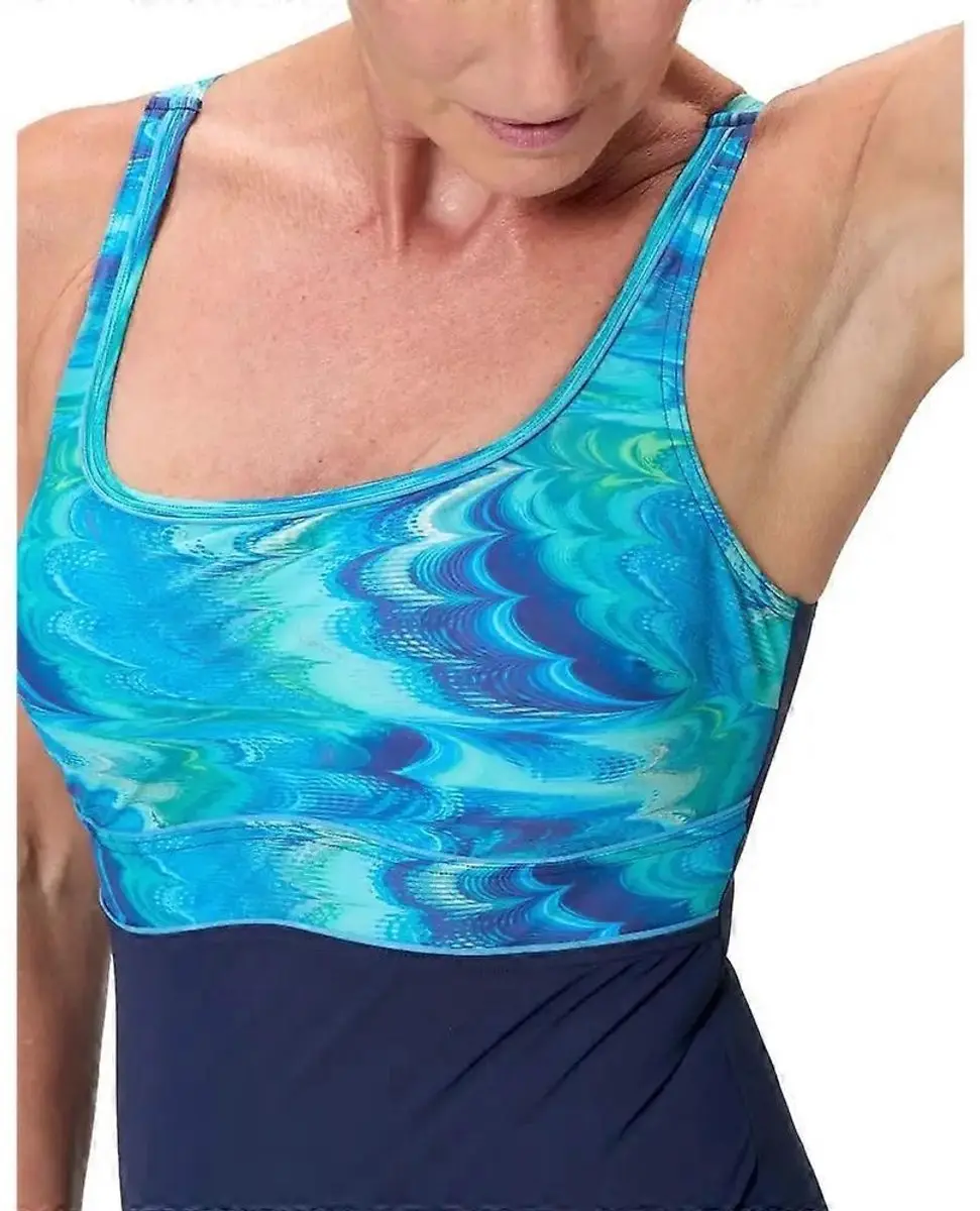 Speedo New Contour Eclipse Badpak Dames 44 - Navy