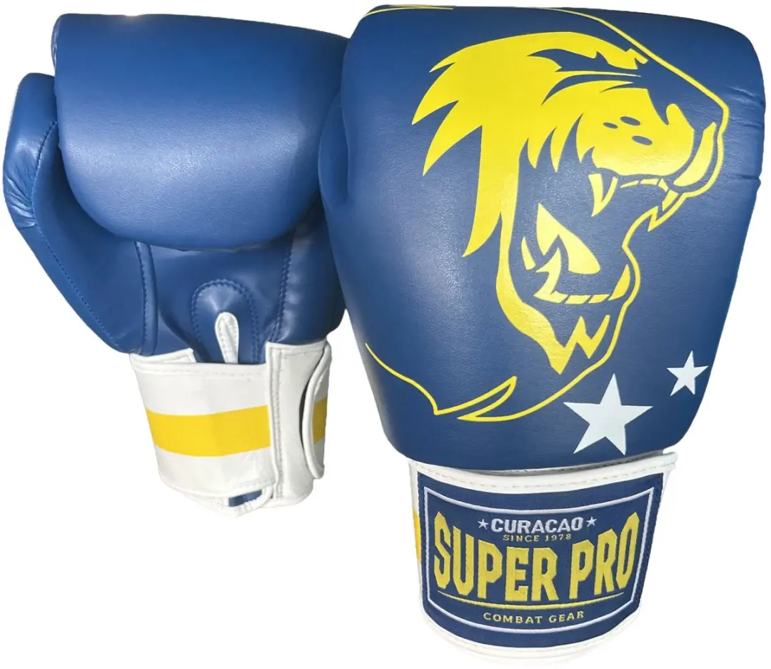 Super Pro Nations Curaçao Bokshandschoenen Leer 12 oz