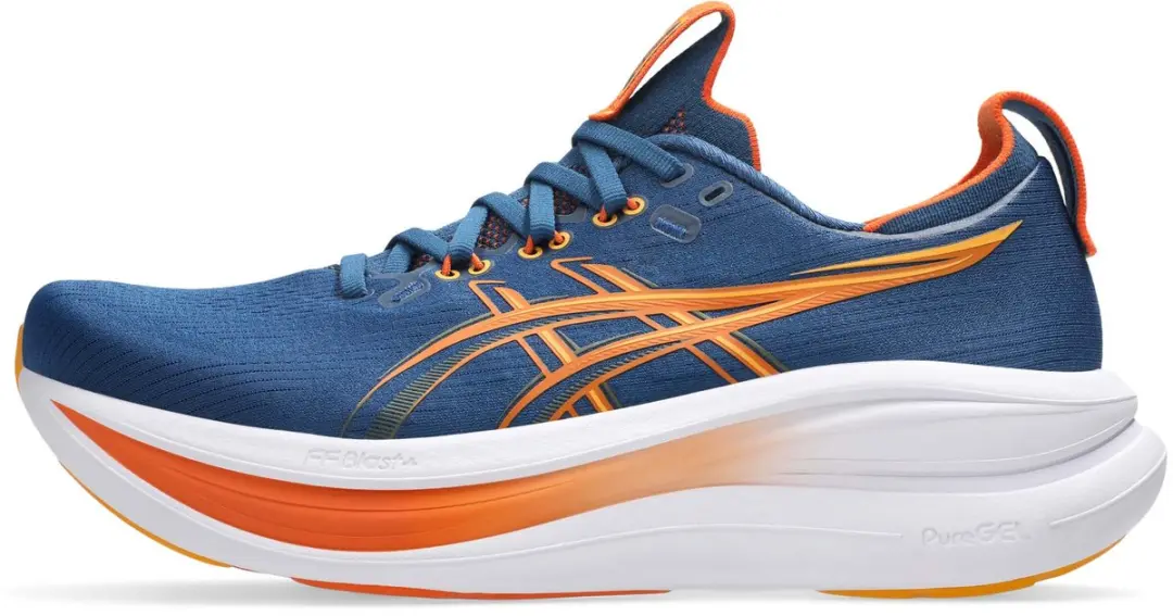 ASICS Gel-Nimbus 28 Hardloopschoenen - 45 - Blauw