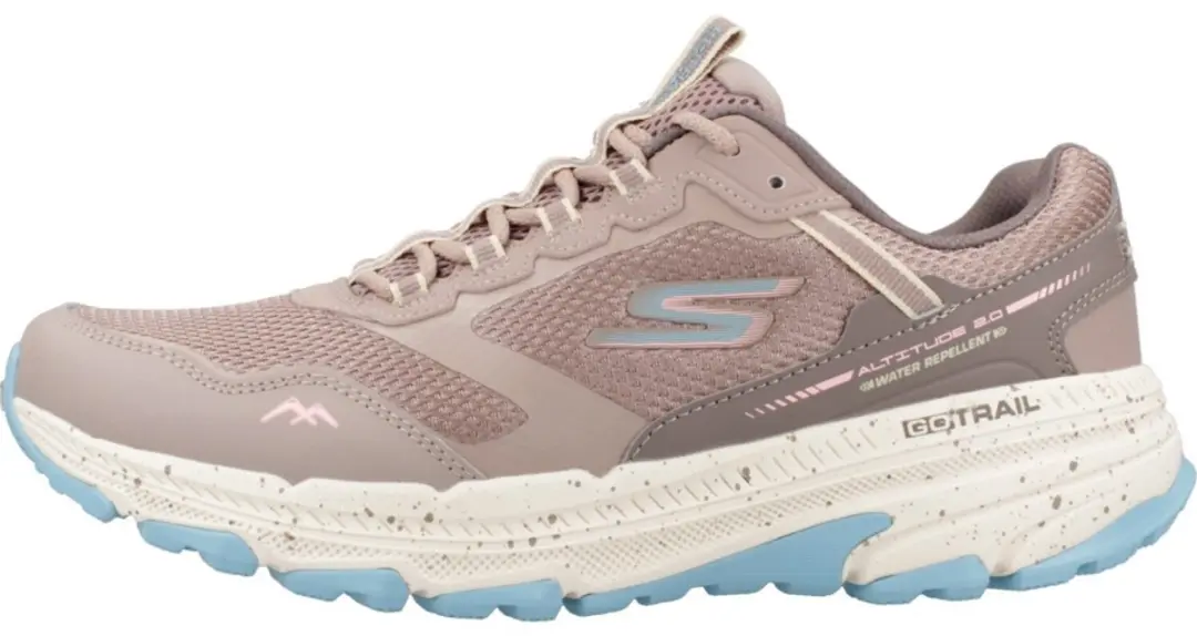 Skechers Go Run Trail Altitude 2.0 Schoenen - Taupe/Blauw - EU 38