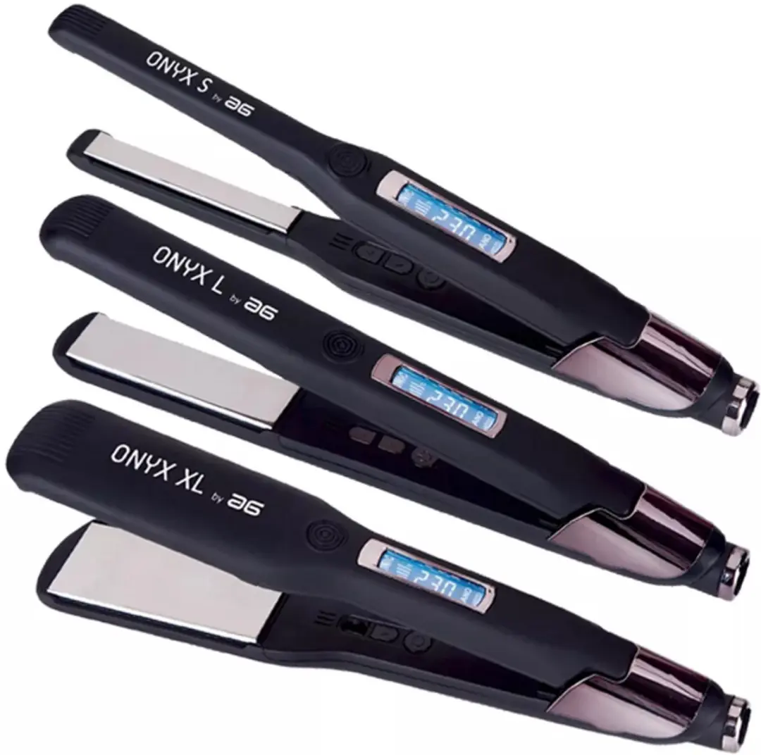 ONYX Keratine Titanium Stijltang L 40285 - Zwart