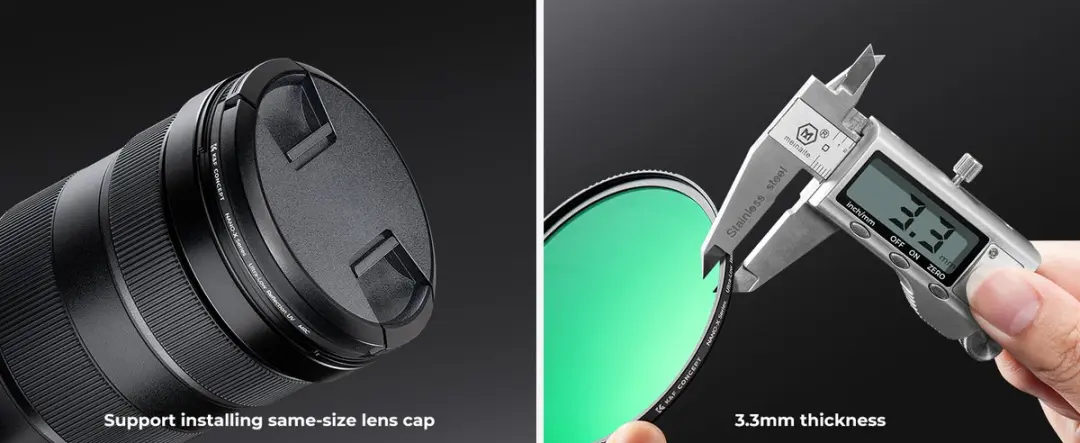 K&F Concept Nano-X MRC UV Filter 67mm - Zwart