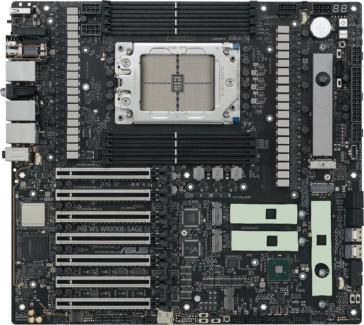 ASUS PRO WS WRX90E-SAGE SE sTR5 Moederbord