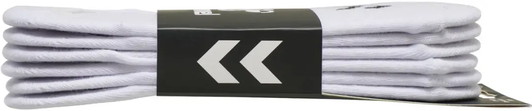 Hummel No Show Sokken 214180 - 6 Stuks - Maat 14 - Wit