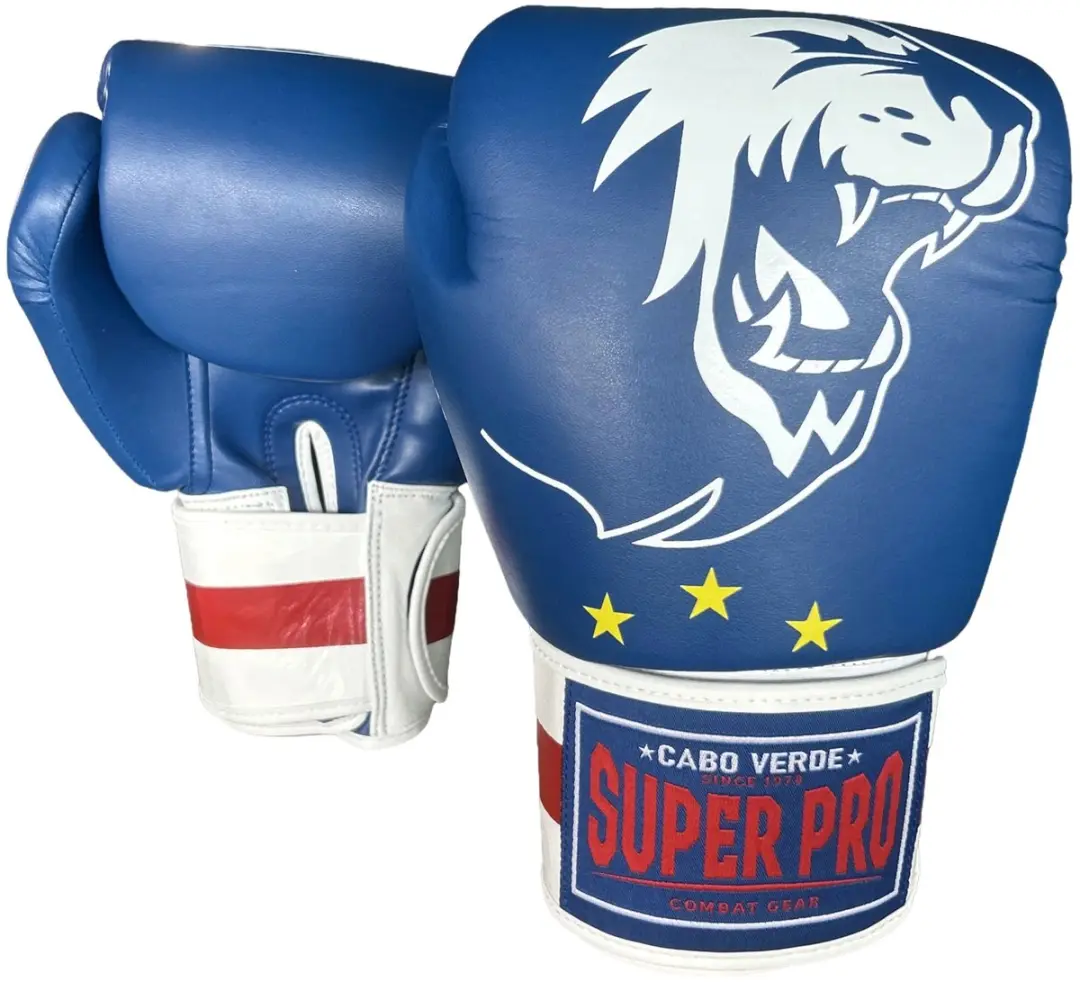 Super Pro Nations Cabo Verde Bokshandschoenen Leer 14 oz