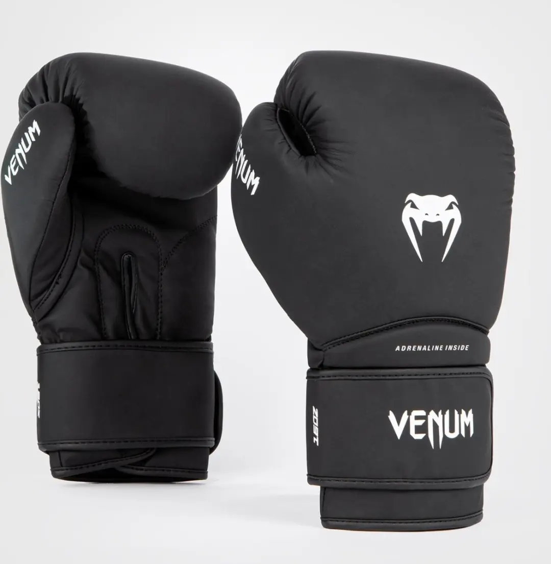 Venum Contender Serie Bokshandschoenen 10oz - Zwart/Wit