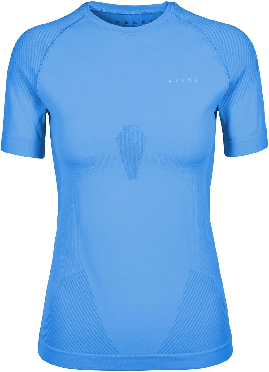 Falke Warm Shortsleeved Shirt 39162 - Dames M - Blauw