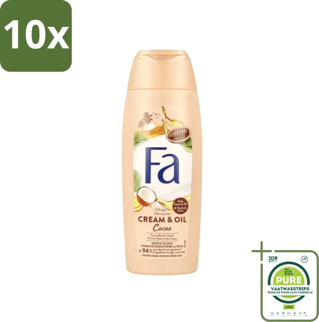 Fa Douchecrème Kokosnuss Kakaoboter 250ml