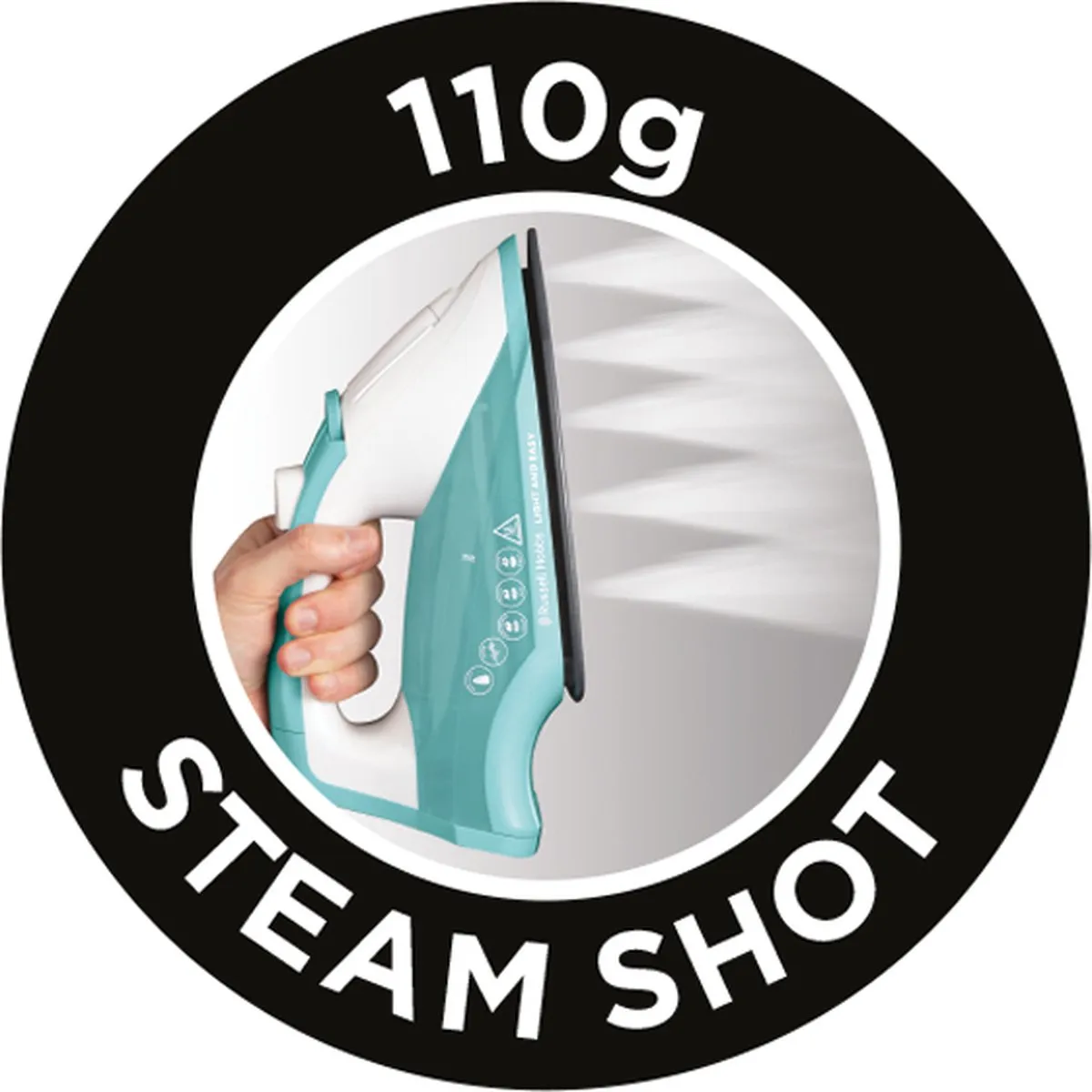 Russell Hobbs Light & Easy Strijkijzer 26470-56 - Groen