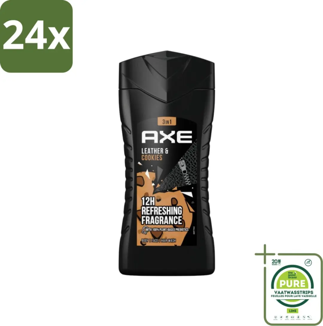 Axe Leather & Cookies Douchegel 250ml