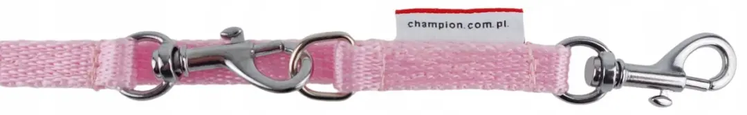 Champion Verstelbare Hondenlijn 225cm - Lichtroze