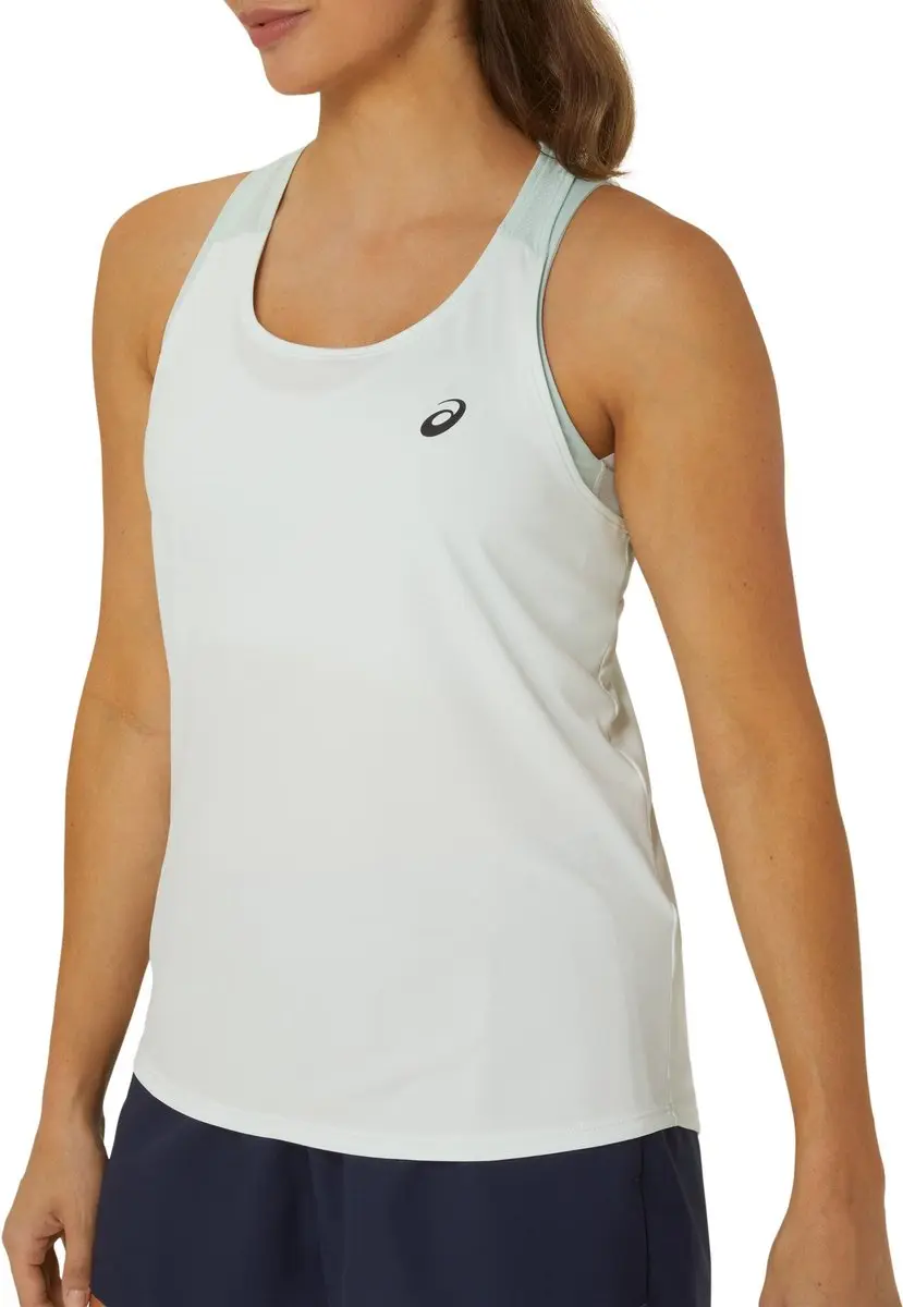ASICS Court Tank Sportshirt Vrouwen - L - Lichtblauw
