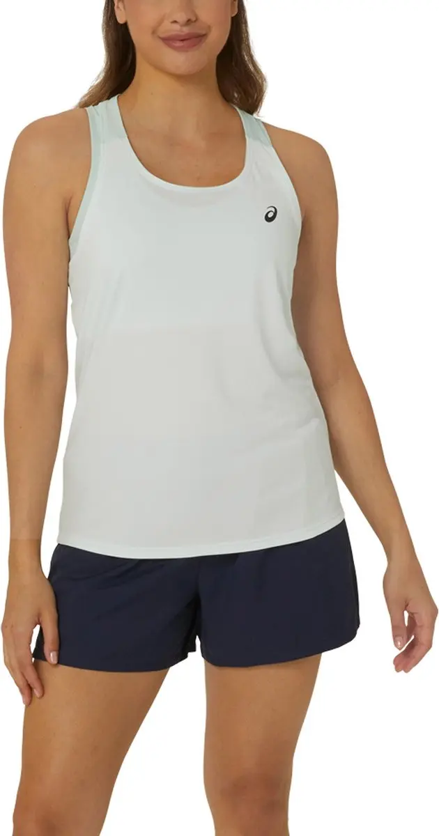 ASICS Court Tank Sportshirt Vrouwen - L - Lichtblauw