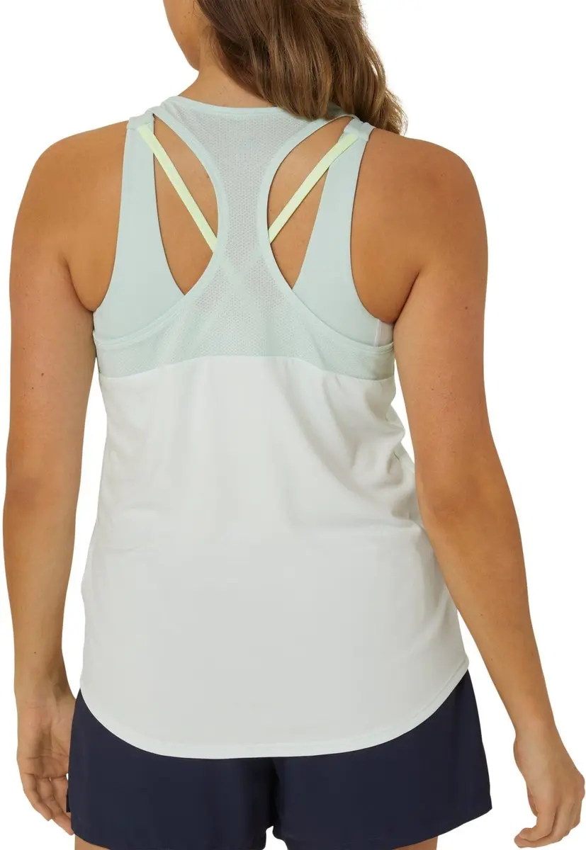 ASICS Court Tank Sportshirt Vrouwen - L - Lichtblauw