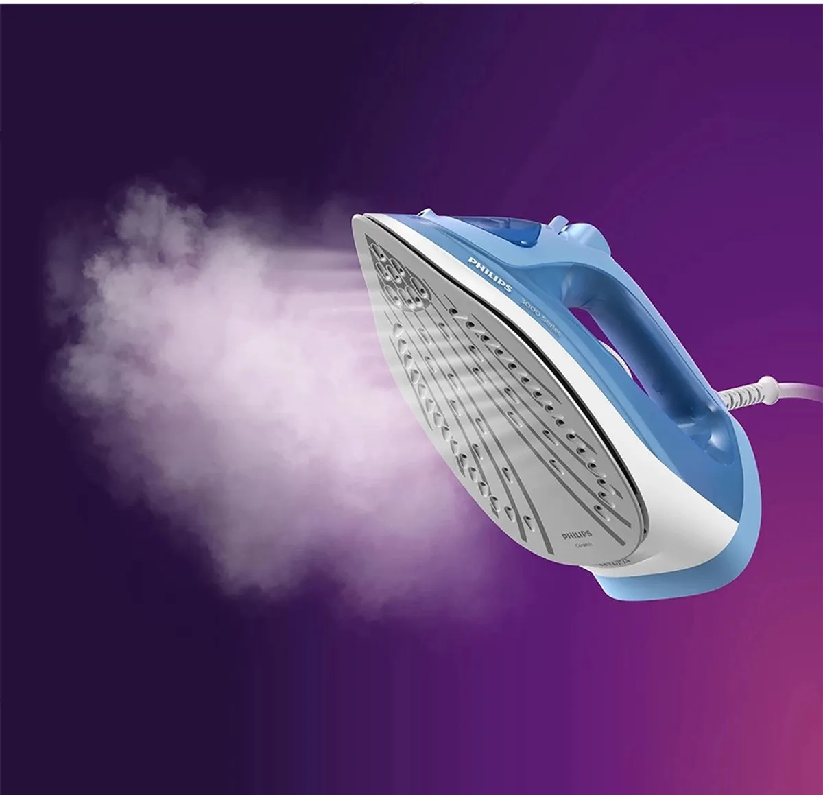 Philips 3000 Series DST3020/20 Stoomstrijkijzer - 2200W - Blauw