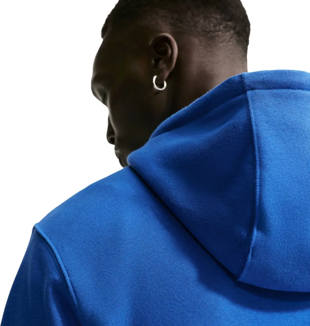 Nike Club BB FZ Hoodie Heren - XL - Blauw