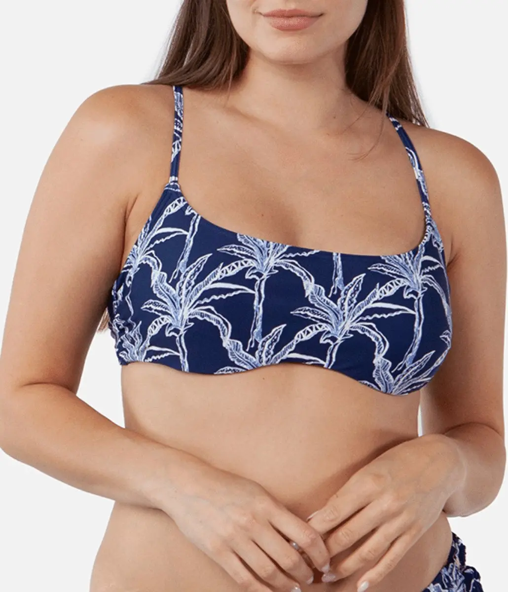 Barts Enele Crop Top - Navy