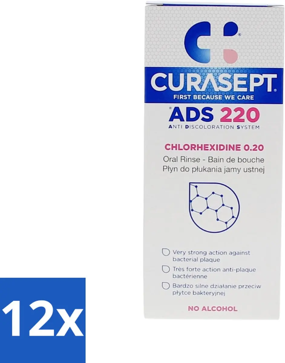 Curasept Mondspoeling 0,20% CHX 200ml