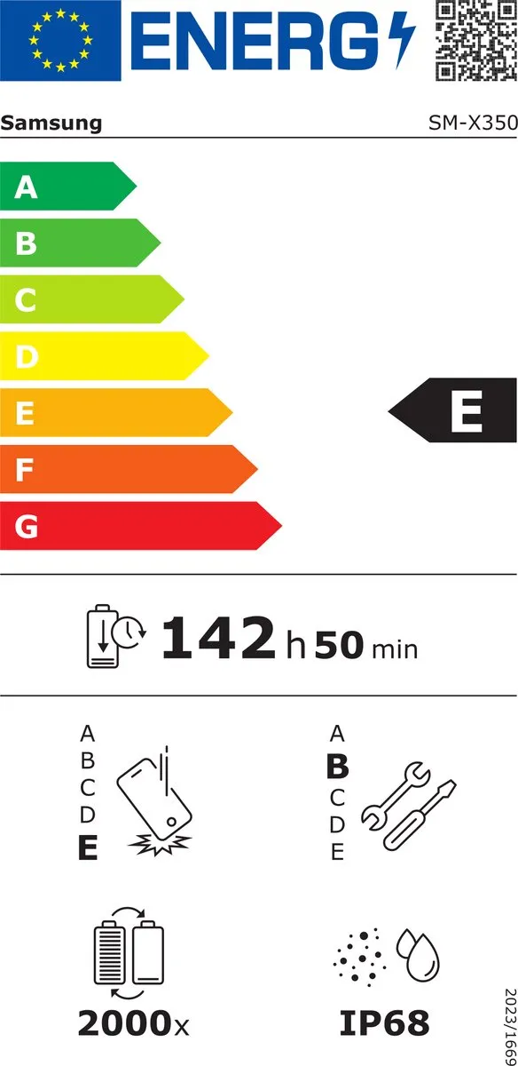 Samsung Galaxy Tab Active5 Pro - WiFi - 128GB - Groen - Enterprise Edition