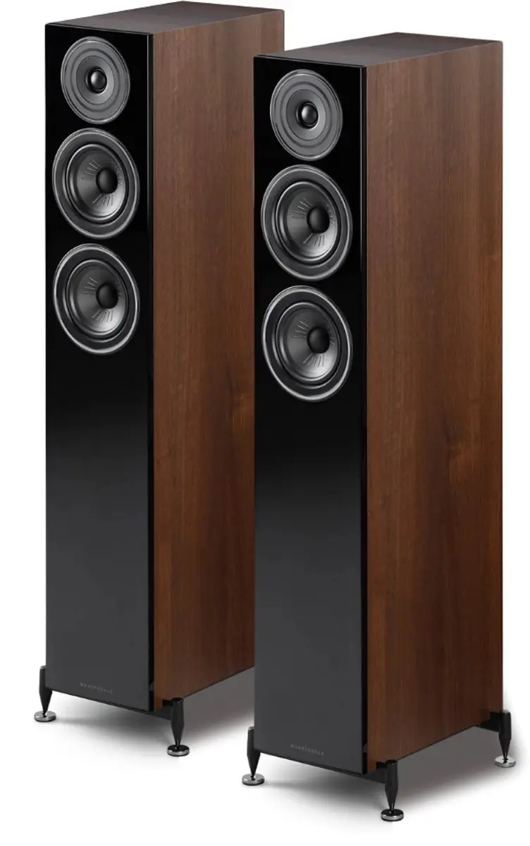 Wharfedale Diamond 12.4 Vloerstaande Speakers - Walnoot