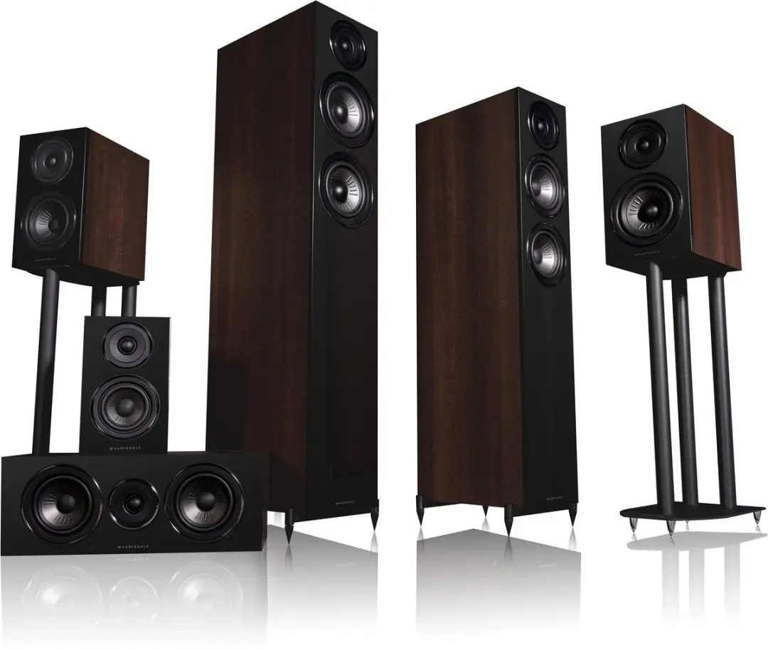 Wharfedale Diamond 12.4 Vloerstaande Speakers - Walnoot - afbeelding 5 van 6