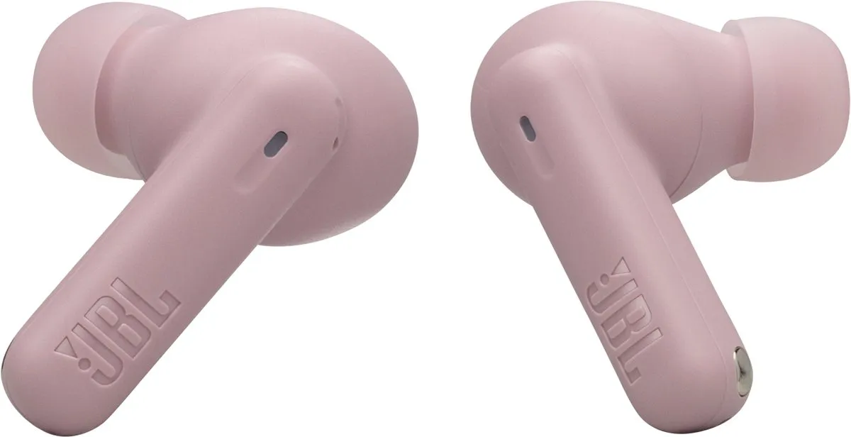 JBL Wave Beam 2 Noise Cancelling Oordopjes - 40 uur - Roze