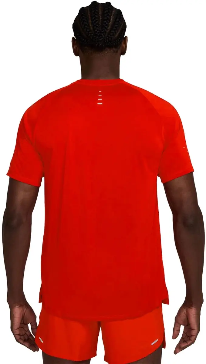 Nike Dri-FIT ADV Stride Hardloopshirt Heren M - Rood