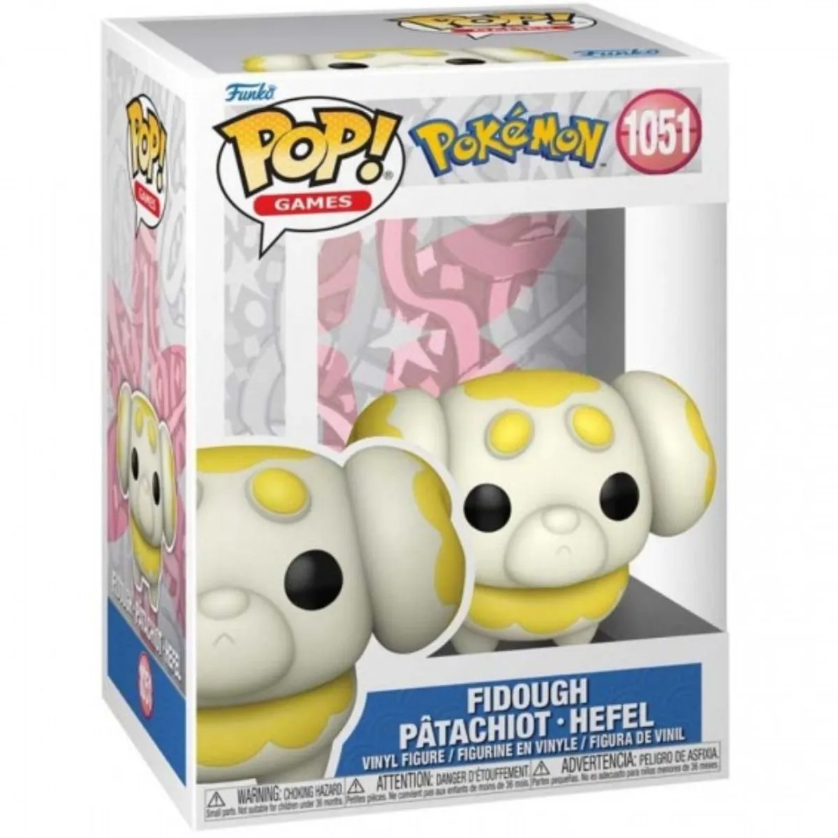 Funko Pokémon Fidough Patachiot Pop! - Hefel vinylfiguur 1051