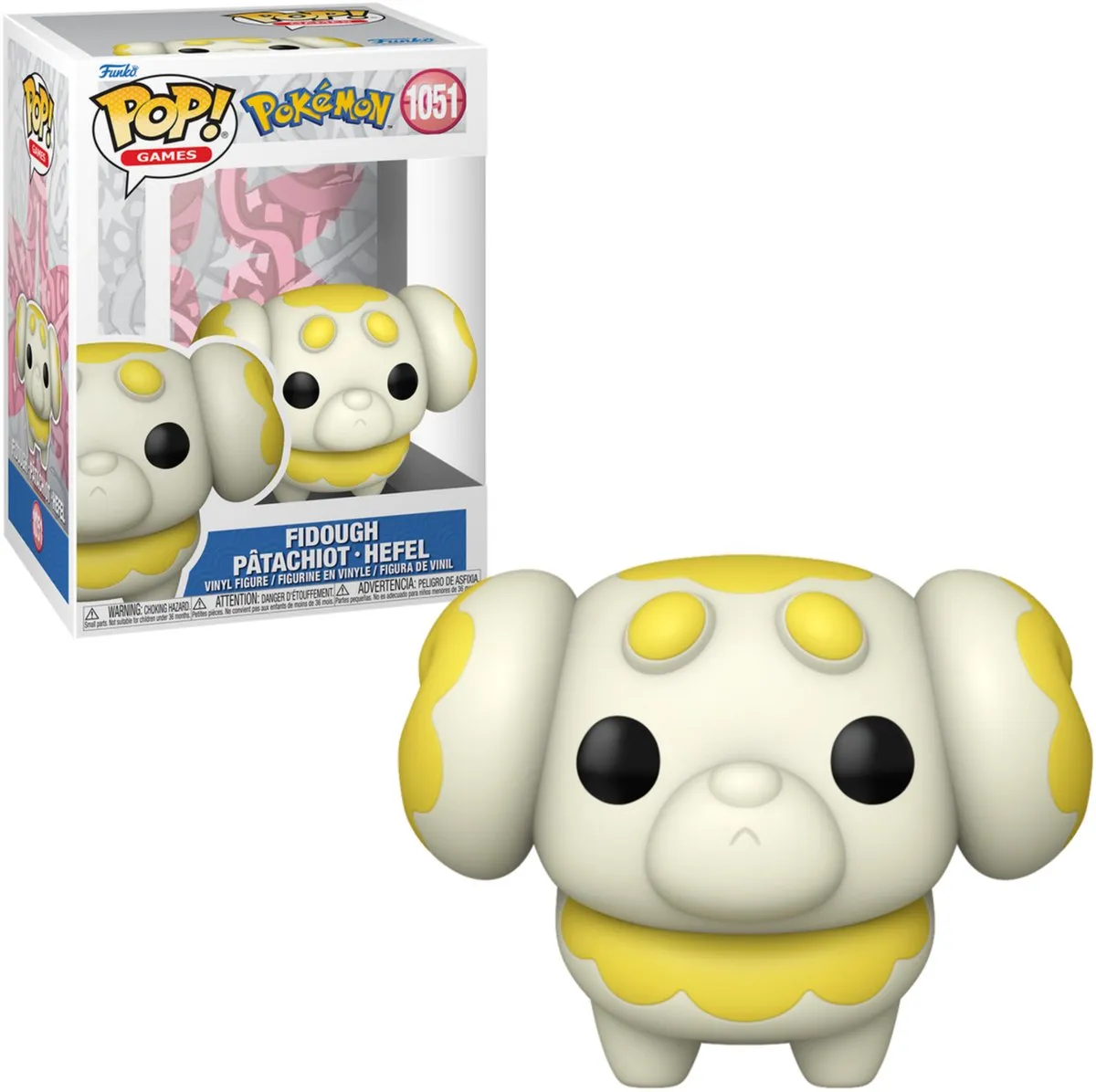 Funko Pokémon Fidough Patachiot Pop! - Hefel vinylfiguur 1051
