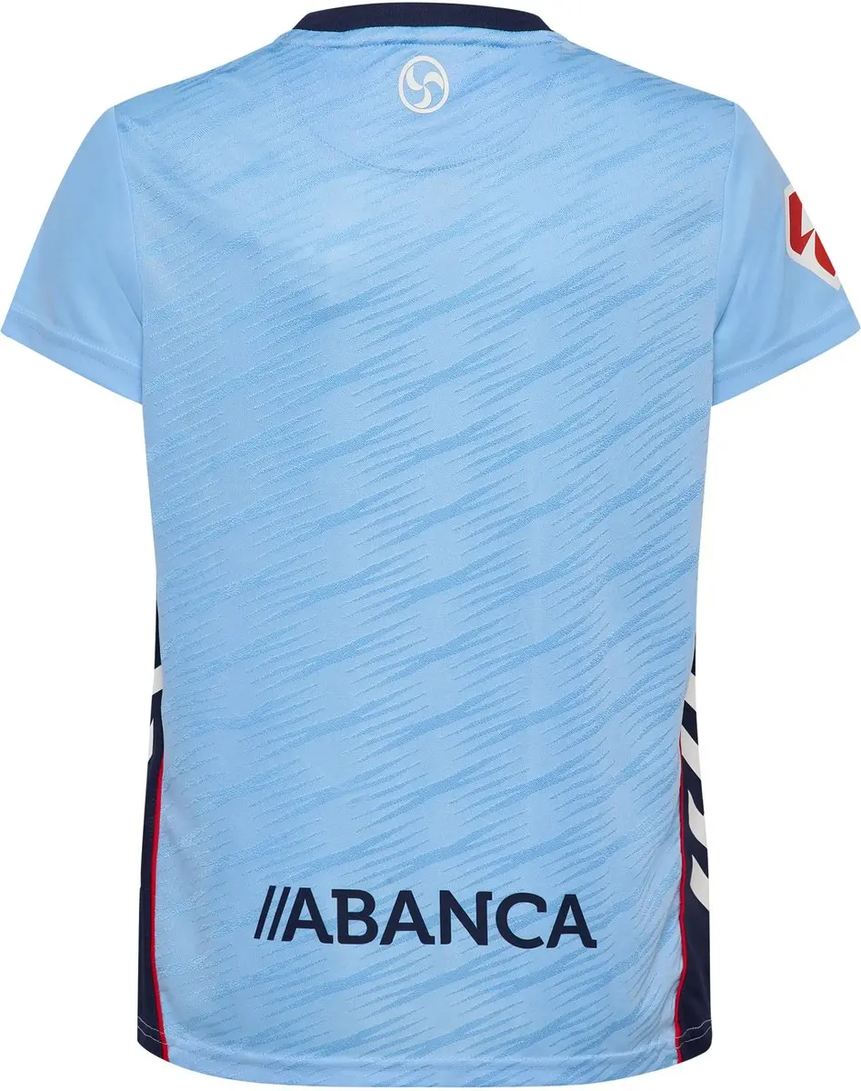 Hummel RC Celta de Vigo 25/26 Thuis T-shirt Junior - 116 cm - Blauw Bell