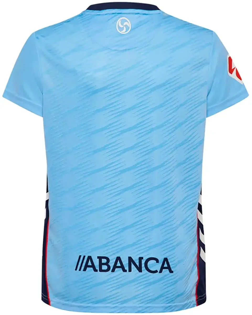 Hummel RC Celta de Vigo 25/26 Thuis T-shirt Junior - 116 cm - Blauw Bell